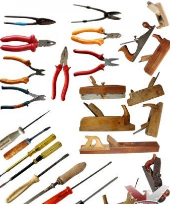 أدوات وإمتداد. مواد طبيعية