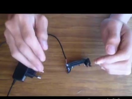 How to make a do-it-yourself AAA battery charger at home