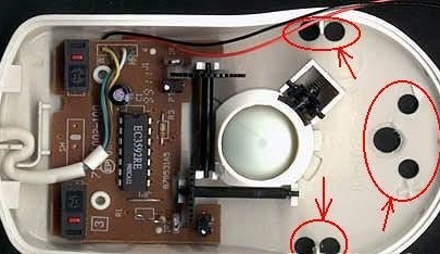 Îmbunătățirea unui mouse vechi de computer