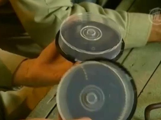 Recipient alimentar de casă din recipiente cu disc