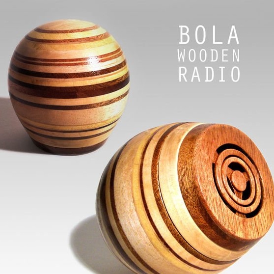 DIY wooden radio