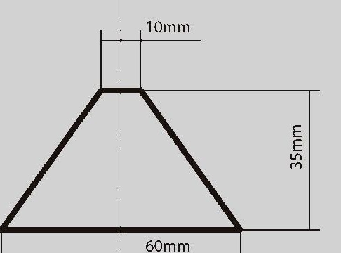 Kendi kendine yapılan holografik üç boyutlu piramit