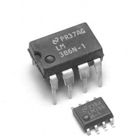 Universal Low Voltage Audio Amplifier (ULF) LM386N
