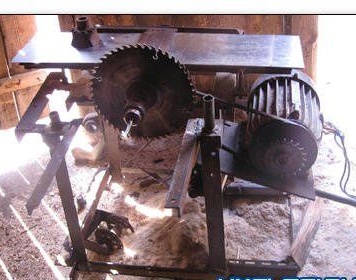 Domácí dřevoobráběcí stroj