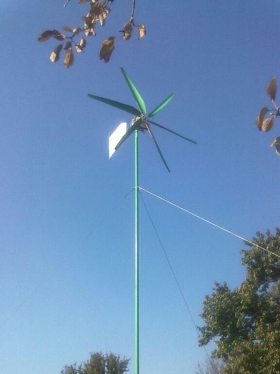Como fazer um gerador de vento axial