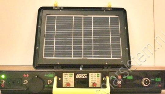Portable solar power station