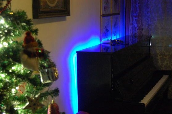 RGB LED podsvícení na Arduino pro klavír