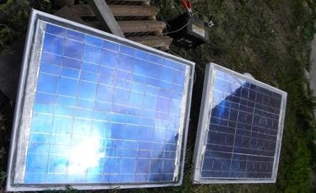 แบตเตอรี่พลังงานแสงอาทิตย์ DIY