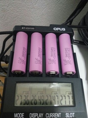 18650 Li-ion-batterier