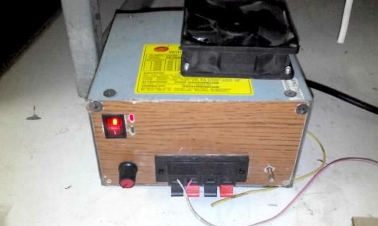 Simple laboratory power supply