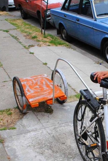 DIY-cykeltrailer uden svejsning