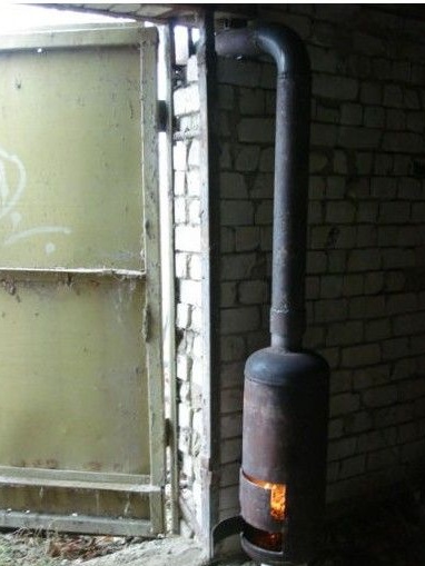 Peć na plinski cilindar