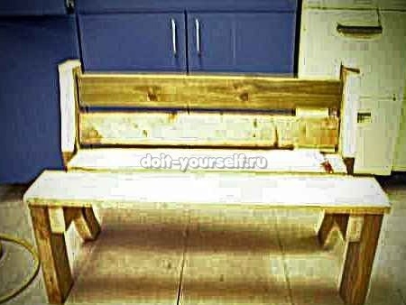 DIY bench