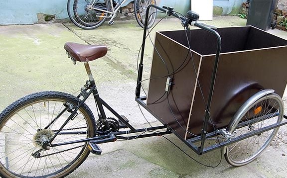 Izrada bicikla za odrasle tricikl