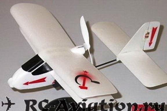 How to make a radio-controlled model of the aircraft from a micromachine