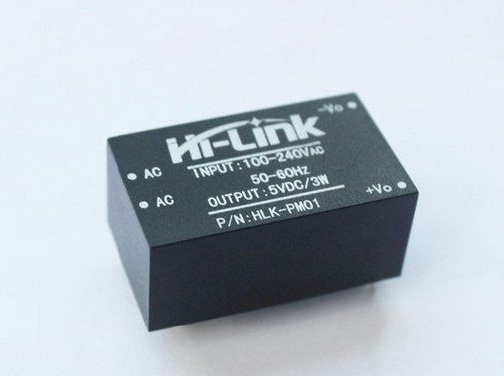 Fuente de alimentación compacta HLK-PM01 (5V, 3W)