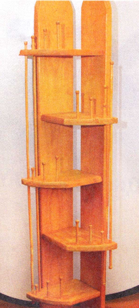 Com fer per si mateix una prestatgera cantonera de fusta?