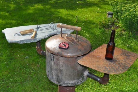 Barbecue Rocket Oven