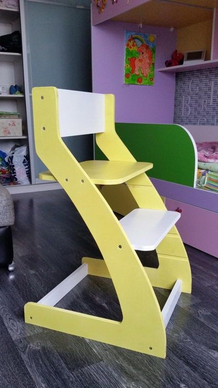 Házi készítésű gyermek szék 