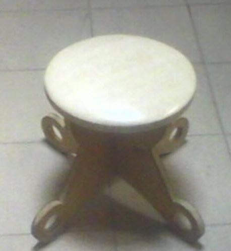 Do-it-yourself simple stool