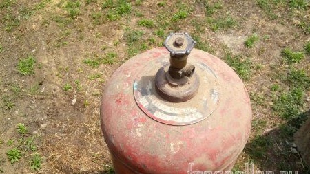 Griglia della bombola del gas | Come tagliare in sicurezza una bombola del gas