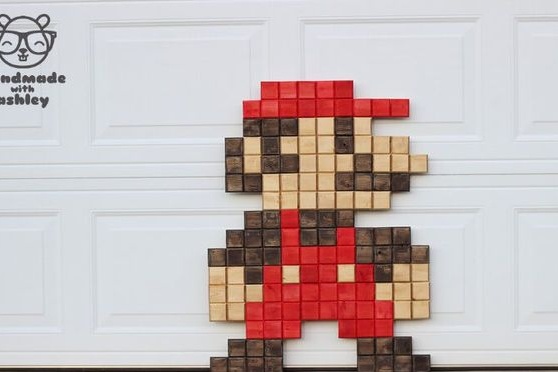 Голям пиксел Марио