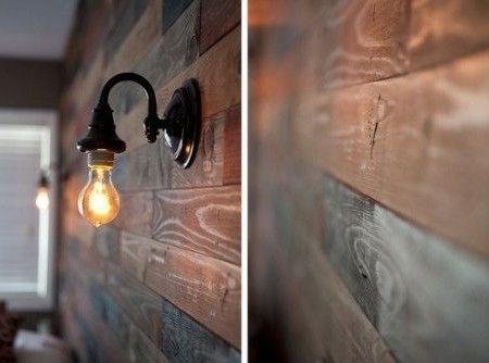 Hur man dekorerar en vägg med brädor vackert