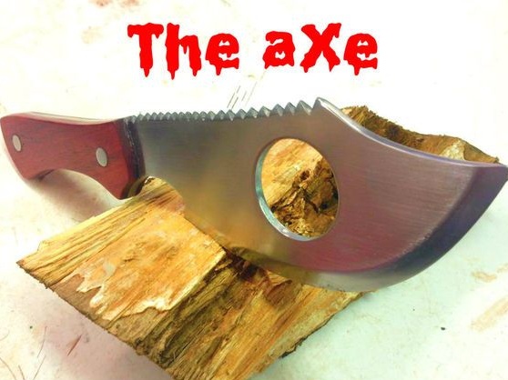 DIY ax knife