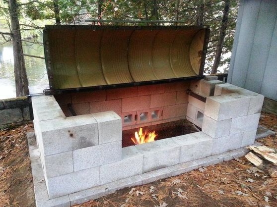 Hoe een grote barbecue te monteren