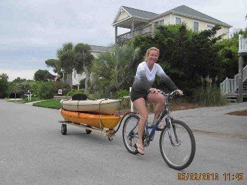 Kayak Bicycle Trailer