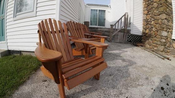 DIY bahçe sandalyesi