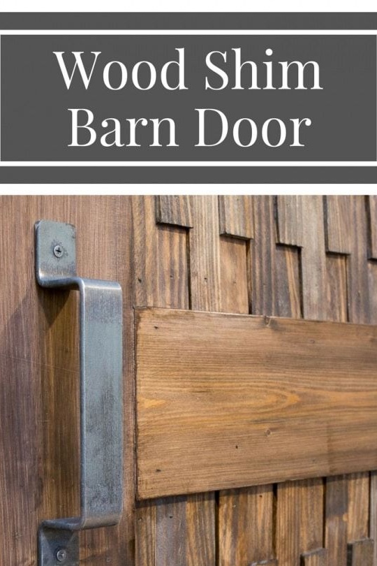 Uși de finisare cu așchii de lemn