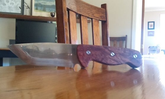 Výroba noža pomocou známych nástrojov