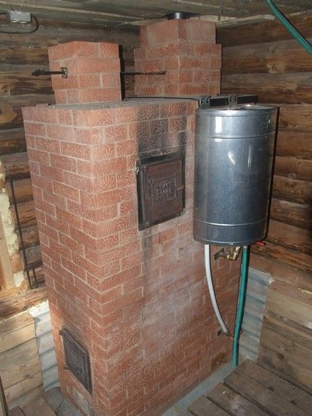 Sauna i mursten