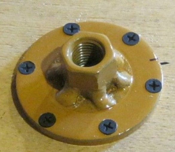 A simple home-made mini-faceplate from standard hardware and its applications