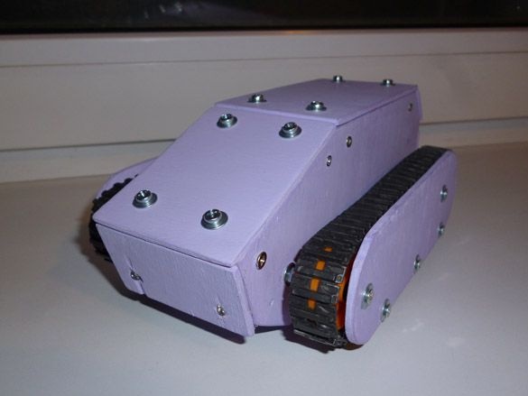 Arduino tenk za akcelerometar za Android