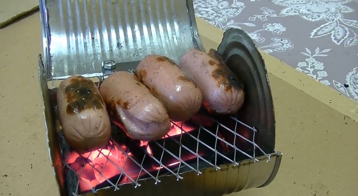 Blaszany grill