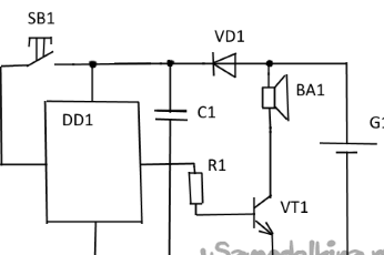 Модифицирана схема с помощта на биполярен транзистор