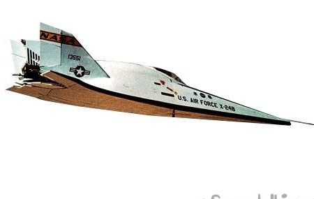 Erfundenes Flugzeugmodell - 
