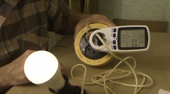 funktionsunfähige LED-Lampe