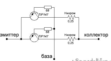 Simple laboratory power supply on a chip KR142EN12 (LM317)