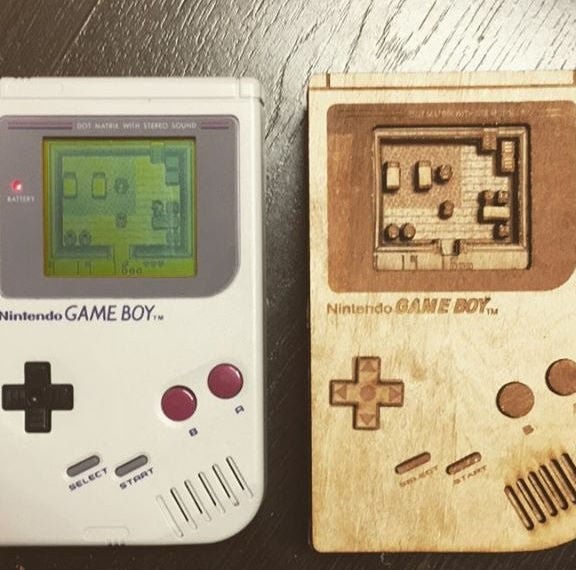 Laro ng Plywood Game Boy