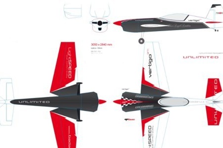 Aerobatic model 