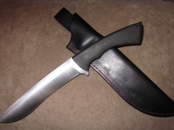DIY μαχαίρι κατασκευασμένο από χάλυβα X12MF 3 mm